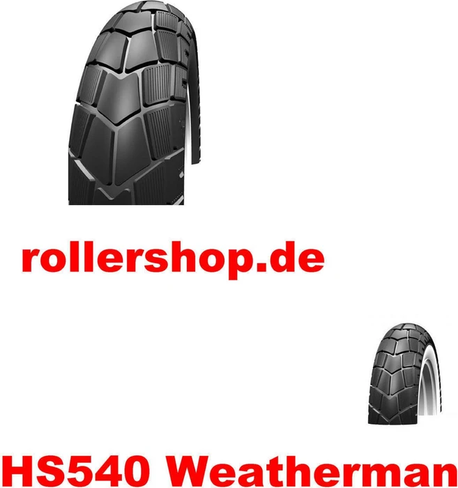Schwalbe Weatherman Whitewall 110/70 11 45P TL XL