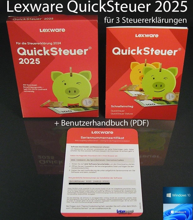 Lexware QuickSteuer 2025 (deutsch) (PC)