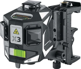Laserliner X3-Laser Pro Hybrid Akku-/Elektro-Laser-Entfernungsmesser inkl. Koffer + 2 Akkus 4.5Ah