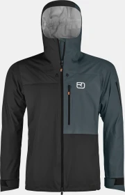 Ortovox 3L Ortler Funktionsjacke black raven (Herren)