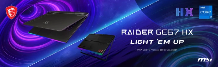 MSI Raider GE67 HX 12UHS-026, Core i9-12900HX, 32GB RAM, 2TB SSD, GeForce RTX 3080 Ti, DE