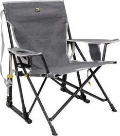GCI Outdoor Kickback Rocker Campingsessel heathered pewter
