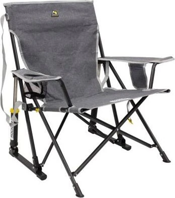 GCI Outdoor Kickback Rocker Campingsessel heathered pewter