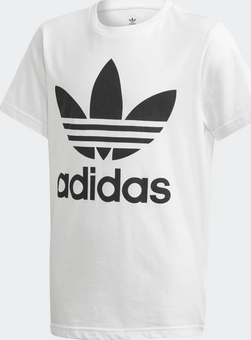 adidas Trefoil T-Shirt kurzarm weiß/schwarz (Junior)