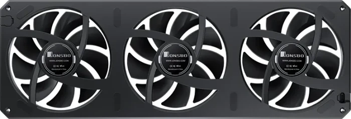 Jonsbo XA-360B, schwarz, 3x 120mm