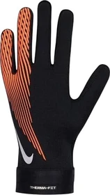 Nike Academy Therma-FIT Football Handschuhe black/hyper crimson/metallic silver (Junior)