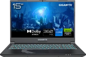 GIGABYTE G5, Core i7-13620H, 16GB RAM, 1TB SSD, GeForce RTX 4060, DE