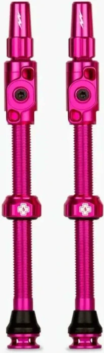 Muc-Off Big Bore Lite Tubeless-Ventil 70mm pink