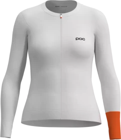 POC Cadence Trikot langarm hydrogen white (Damen)