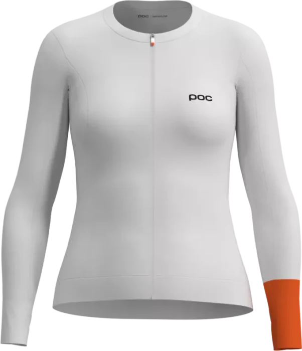 POC Cadence Trikot langarm hydrogen white (Damen)