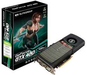 ECS Elitegroup GeForce GTX 480, 1.5GB GDDR5, 2x DVI, Mini HDMI