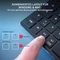 Cherry KW X ULP 2.0 Mini, schwarz, LEDs weiß, MX ULP Tactile, USB/Bluetooth, DE Vorschaubild
