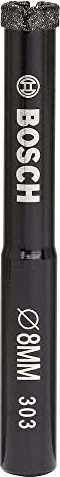 Bosch Professional Diamond for Hard Ceramics Diamant-Nasskeramikbohrer, 8x35mm, 1 Stück
