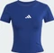 adidas Essentials 3-Streifen Slim Baby T-Shirt kurzarm dark blue/white (Damen) Vorschaubild