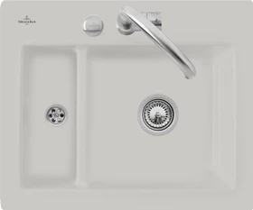 Villeroy & Boch Subway 60 XM Einbau Becken reversibel mit Ablauffernbedienung steam
