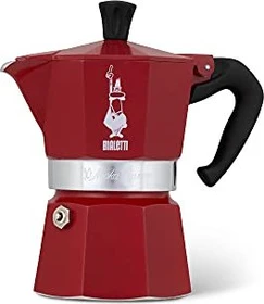 Bialetti Moka Viaggio in Marocco 3 Tassen Espressokanne rot
