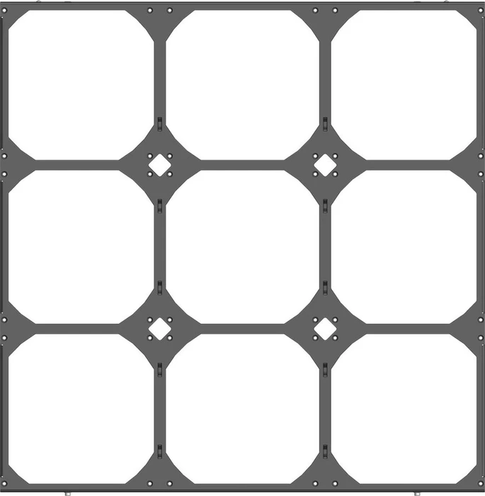 Watercool MO-RA IV 400 Fan Frame, Lüfterrahmen für 140mm Lüfter, schwarz