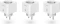 Hama Smart Plug, 3680W, Typ F, Smart-Steckdose, 3er-Pack Vorschaubild