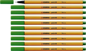 STABILO point 88 grün, 10er-Pack
