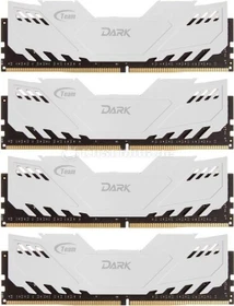 TeamGroup Dark weiß UDIMM 16GB Kit, DDR4-2800, CL16-16-16-36