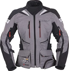 Modeka Panamericana Lady Jacke grau/schwarz (verschiedene Größen)