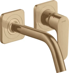 Hansgrohe Axor Citterio M Waschbeckenarmatur 167mm brushed bronze