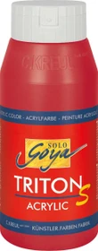 Kreul Solo Goya Triton S Acrylic Acrylfarbe, karminrot, 750ml