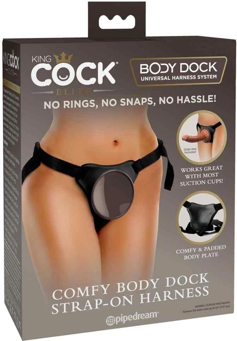 Pipedream King Cock Elite Comfy Body Dock Strap-on Harness