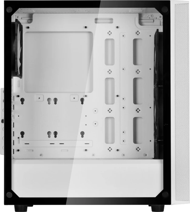 SilverStone Fara R1 Pro, weiß, Glasfenster
