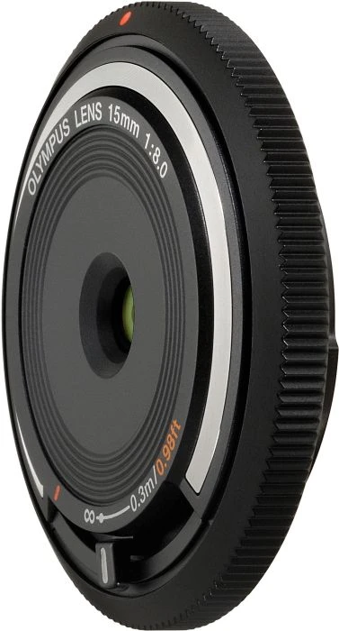 Olympus M.Zuiko digital 15mm 8.0 Body Cap Lens schwarz