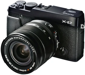 Fujifilm X-E2 schwarz mit Objektiv Fujinon XF 18-55mm 2.8-4.0 R LM OIS