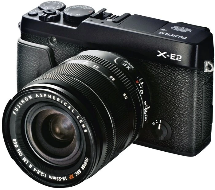 Fujifilm X-E2 schwarz mit Objektiv Fujinon XF 18-55mm 2.8-4.0 R LM OIS