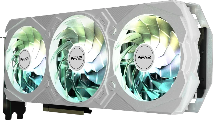 KFA2 GeForce RTX 4070 SUPER EX Gamer White (1-Click OC), 12GB GDDR6X, HDMI, 3x DP
