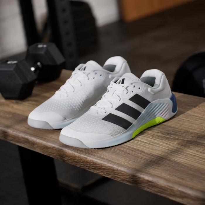 adidas Dropset 4 cloud white/core black/dusky petrol
