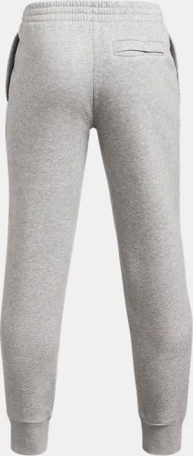 Under Armour Rival Fleece Trainingshose lang mod gray light heather/white (Junior)