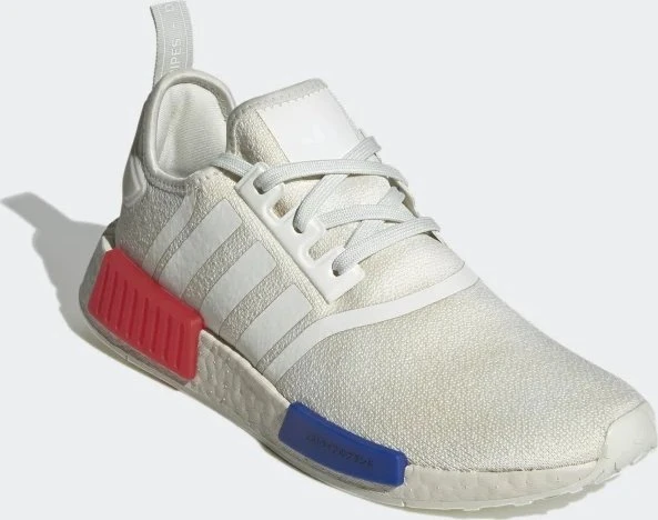 adidas NMD_R1 white tint/glory red/semi lucid blue (Herren)