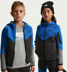 Nike Sportswear Tech Fleece Jacke game royal/anthracite/smoke grey/black (Junior)
