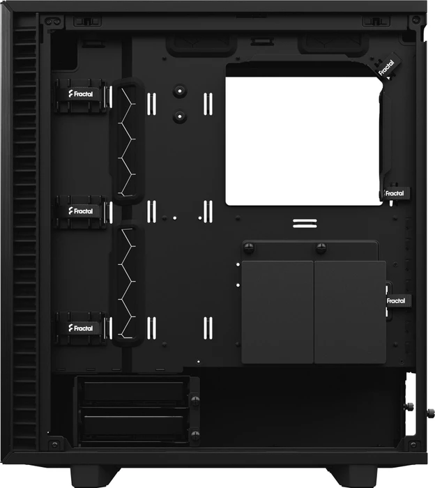 Fractal Design Define 7 Compact Black TG Light Tint, Glasfenster, schallgedämmt