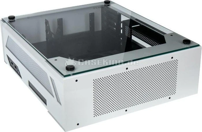 Lian Li PC-O5 weiß, Glasfenster, Mini-ITX