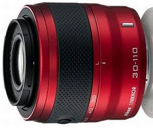 Nikon 1 NIKKOR 30-110mm 3.8-5.6 VR rot