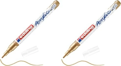 edding 5300 Acrylmarker fein gold