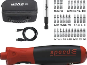 Wiha 592 speedE PocketDrive Bitset inkl. Tasche, 31-tlg.