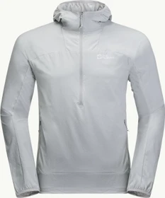 Jack Wolfskin Prelight Overhead Funktionsjacke silver grey (Herren)