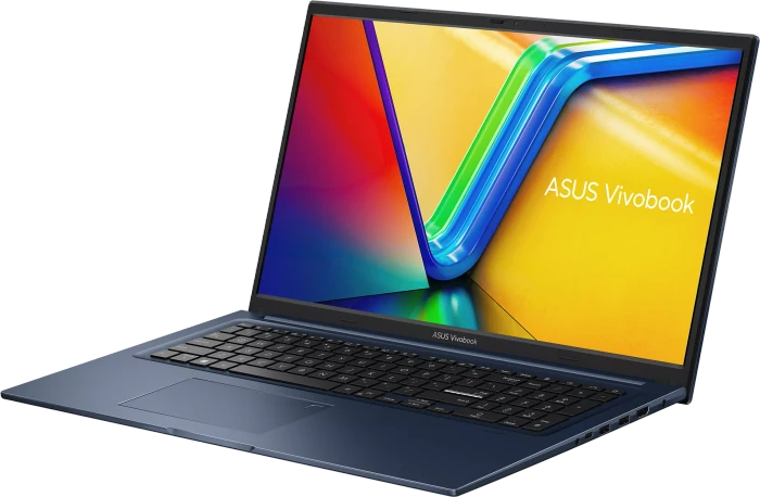 ASUS ASUS VivoBook 17 X1704ZA-AU355W, Quiet Blue, Core i3-1215U, 8GB RAM, 512GB SSD, DE