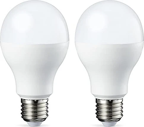 AmazonBasics LED-Leuchtmittel 100 14W/827 E27, 2 Stück