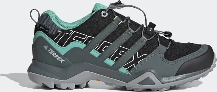 adidas Terrex Swift R2 GTX core black/blue oxide/acid mint (Damen)