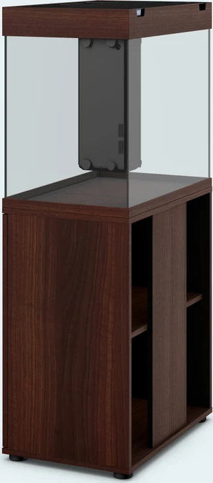 Juwel Lido 120 LED Aquarium-Set mit Unterschrank, dunkles Holz/dunkles Holz, 120l