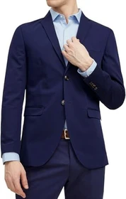 Jack & Jones Franco Super Slim Fit Blazer medieval blue (Herren)