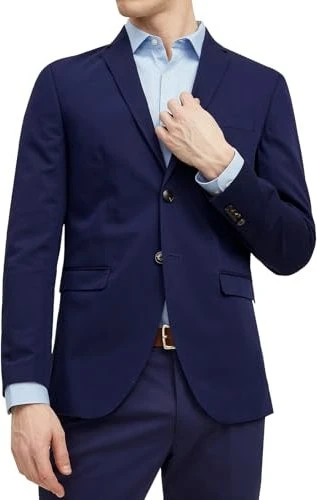Jack & Jones Franco Super Slim Fit Blazer medieval blue (Herren)
