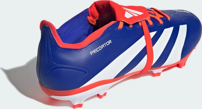 adidas Predator League Fold-Over Tongue FG lucid blue/cloud white/solar red